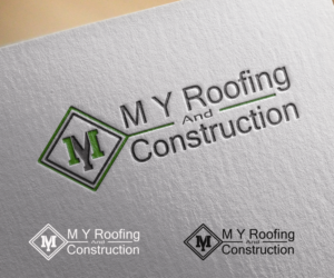 Logo Design by RKDesign29 for M Y Roofing and Construction | Design: #25899462