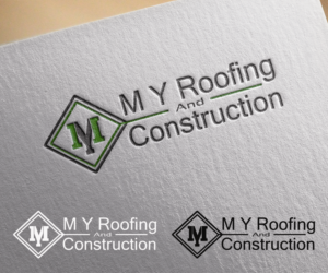 Logo Design by RKDesign29 for M Y Roofing and Construction | Design: #25899463