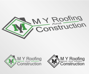 Logo Design by RKDesign29 for M Y Roofing and Construction | Design: #25905029