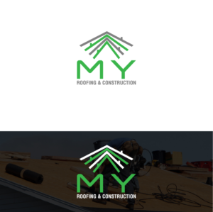 Logo Design by Deziners Zone for M Y Roofing and Construction | Design: #25873677
