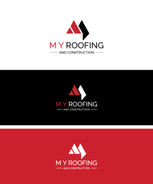 Logo Design by 3Guys for M Y Roofing and Construction | Design: #25869766