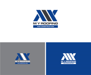 Logo Design by 3Guys for M Y Roofing and Construction | Design: #25873383