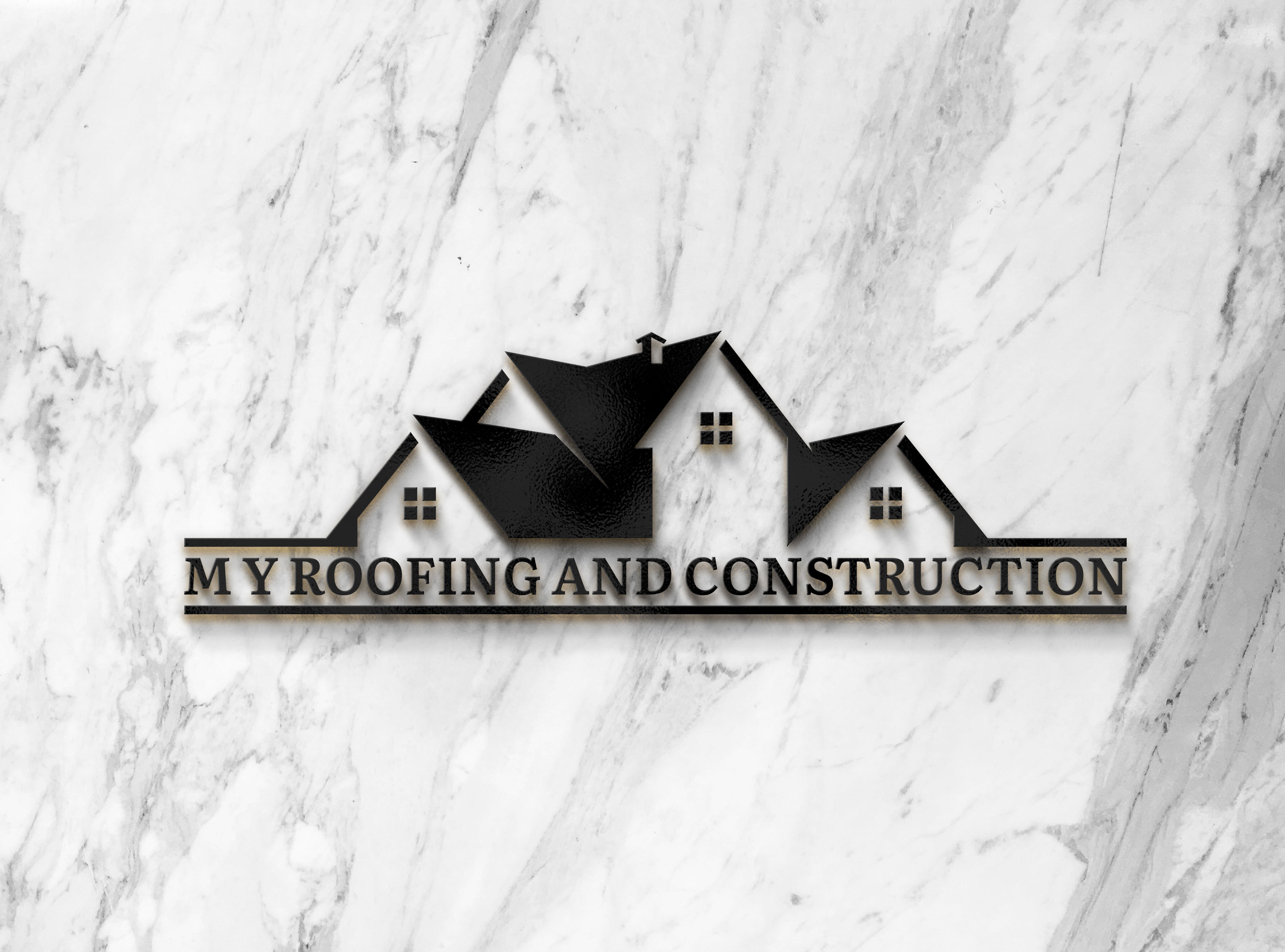 Diseño de Logo por Mahesh_07 para M Y Roofing and Construction | Diseño #25892268