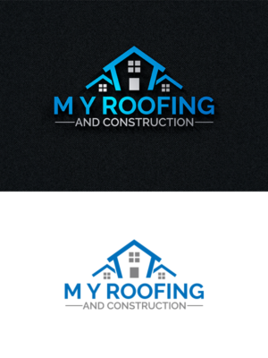 Logo Design by Sara 52 for M Y Roofing and Construction | Design: #25872046