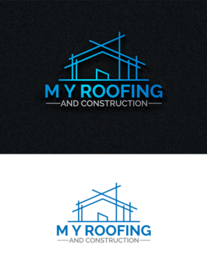 Logo Design by Sara 52 for M Y Roofing and Construction | Design: #25872047