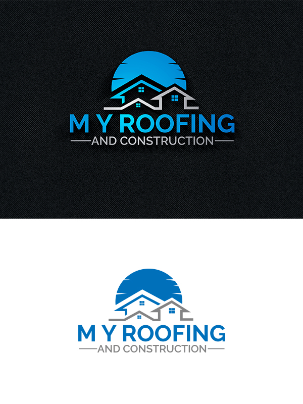 Logo Design by Sara 52 for M Y Roofing and Construction | Design #25872049