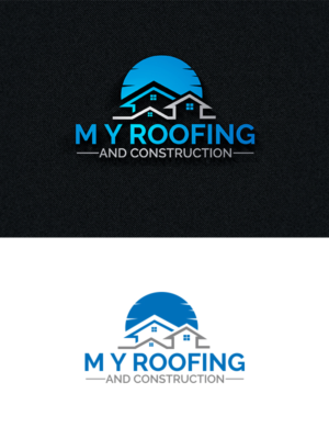 Logo Design by Sara 52 for M Y Roofing and Construction | Design: #25872049