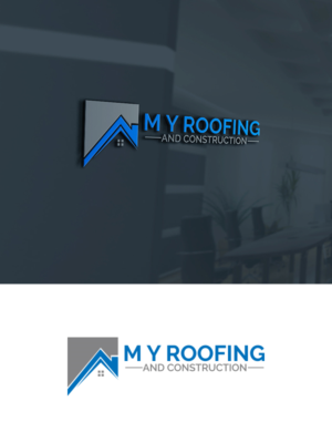 Logo Design by Sara 52 for M Y Roofing and Construction | Design: #25872092