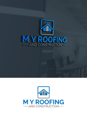 Logo Design by Sara 52 for M Y Roofing and Construction | Design: #25872093