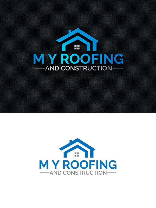 Logo Design by Sara 52 for M Y Roofing and Construction | Design #25872095