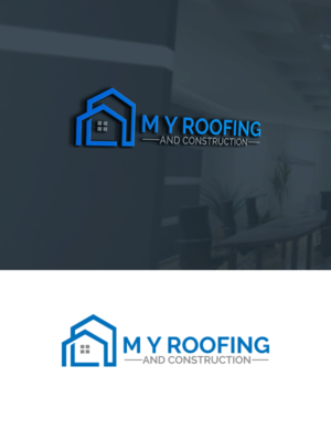 Logo Design by Sara 52 for M Y Roofing and Construction | Design: #25872132