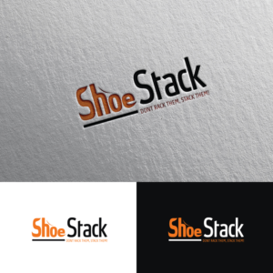 ShoeStack - Dont Rack Them, Stack Them! | Logo Design by Rii