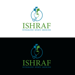 ''ISHRAF '' Integrated Sport Medicine Company | Logo Design by emptyboxgraphics