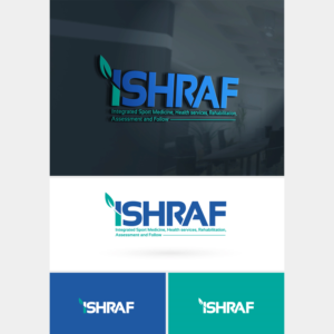 ''ISHRAF '' Integrated Sport Medicine Company | Logo Design by UMBRA Designs