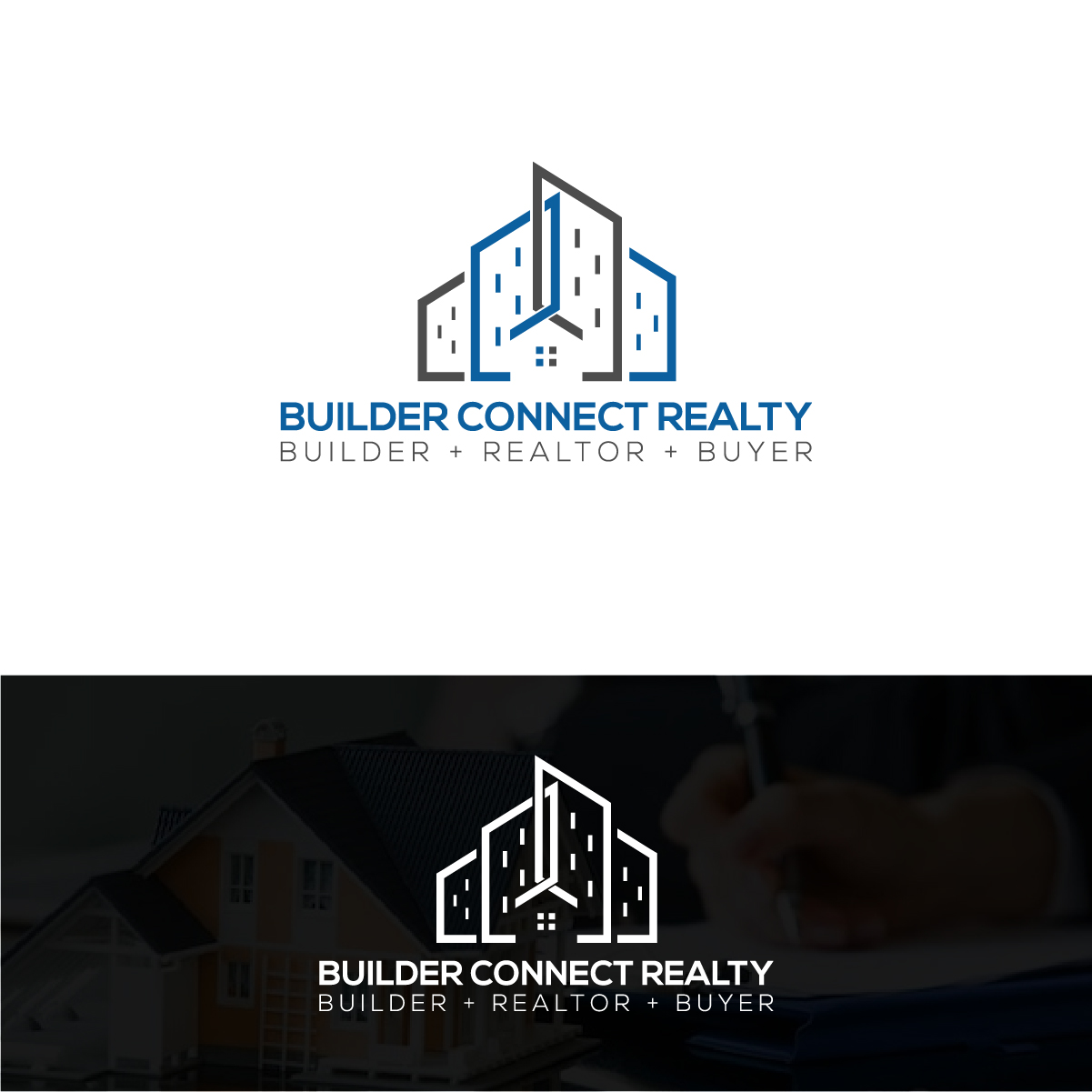 Logo Design by Deziners Zone for Builder Connect Realty | Design #25898137