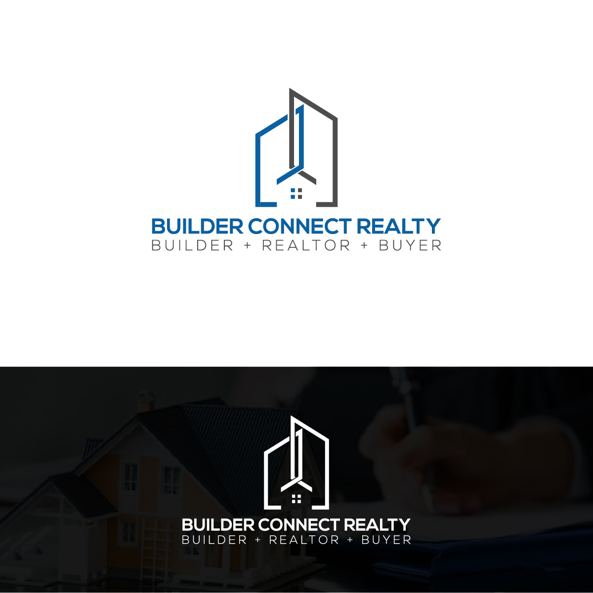 Logo-Design von Deziners Zone für Builder Connect Realty | Design #25898139