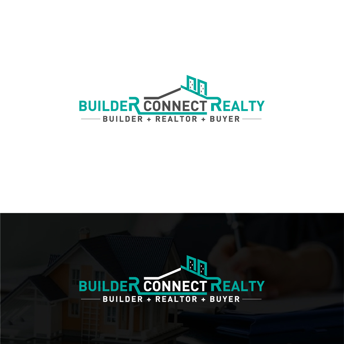 Logo-Design von Deziners Zone für Builder Connect Realty | Design #25898146