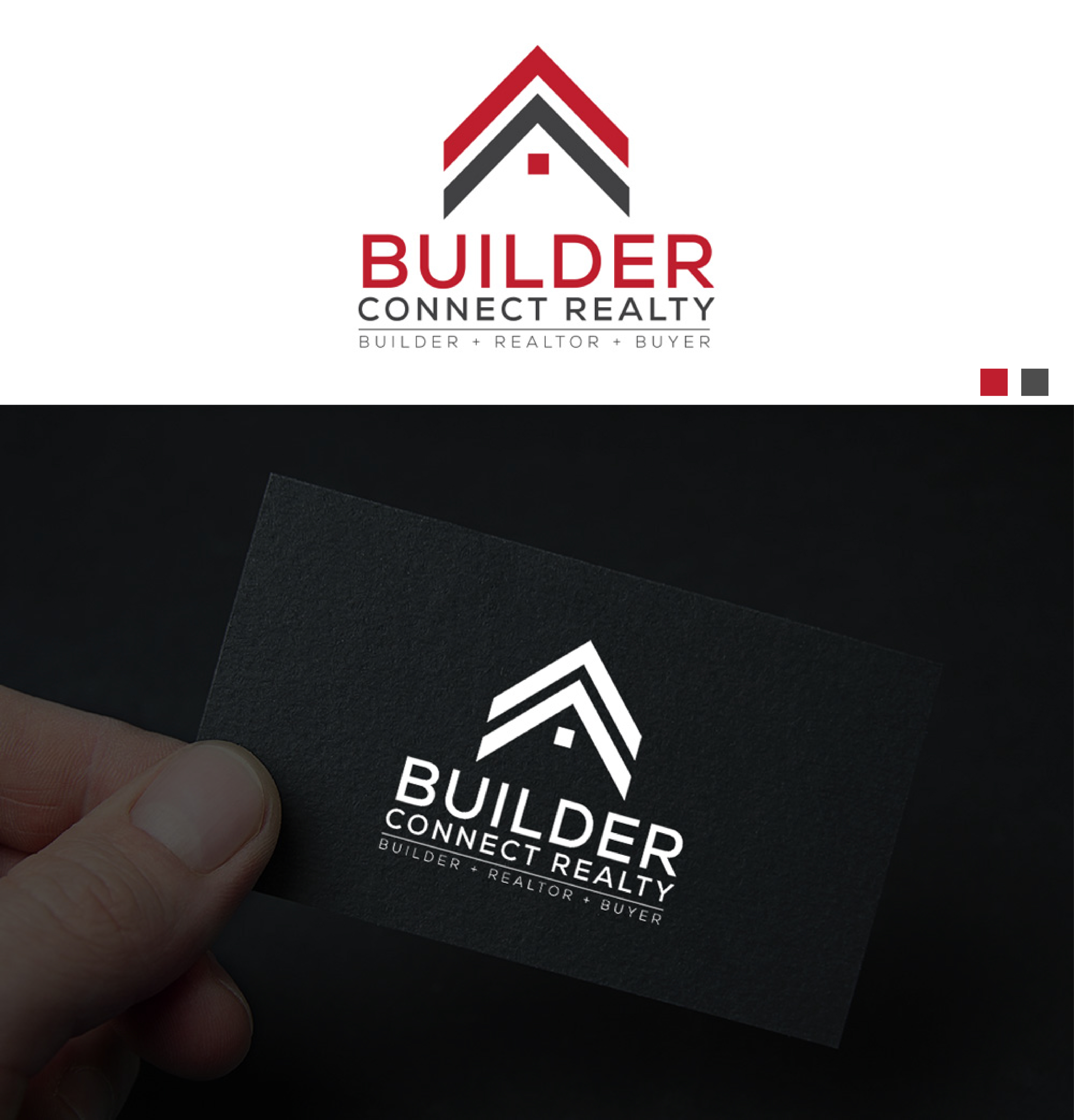 Logo Design by alex jordan 2 for Builder Connect Realty | Design #25867282