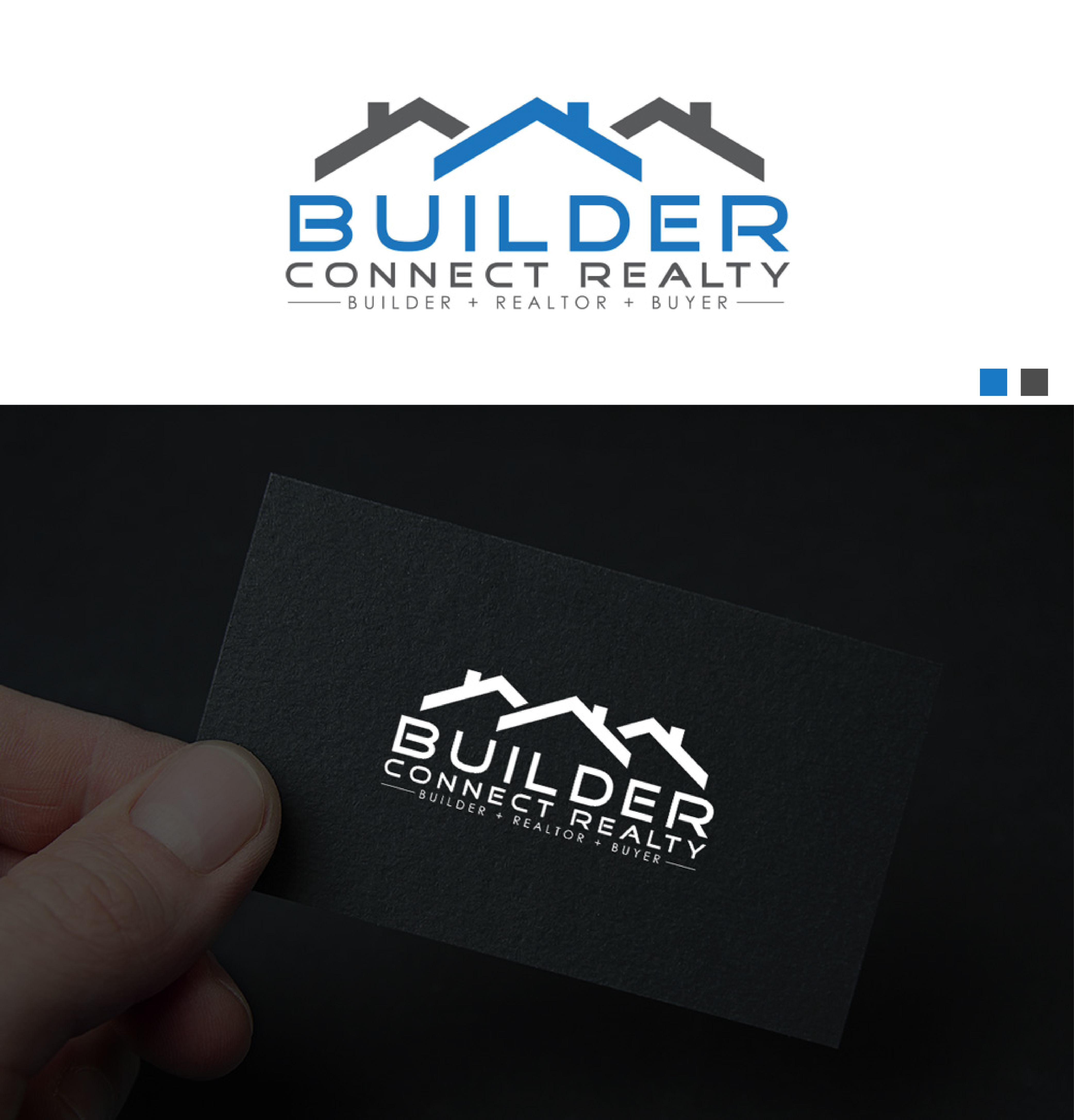 Logo Design by alex jordan 2 for Builder Connect Realty | Design #25867283