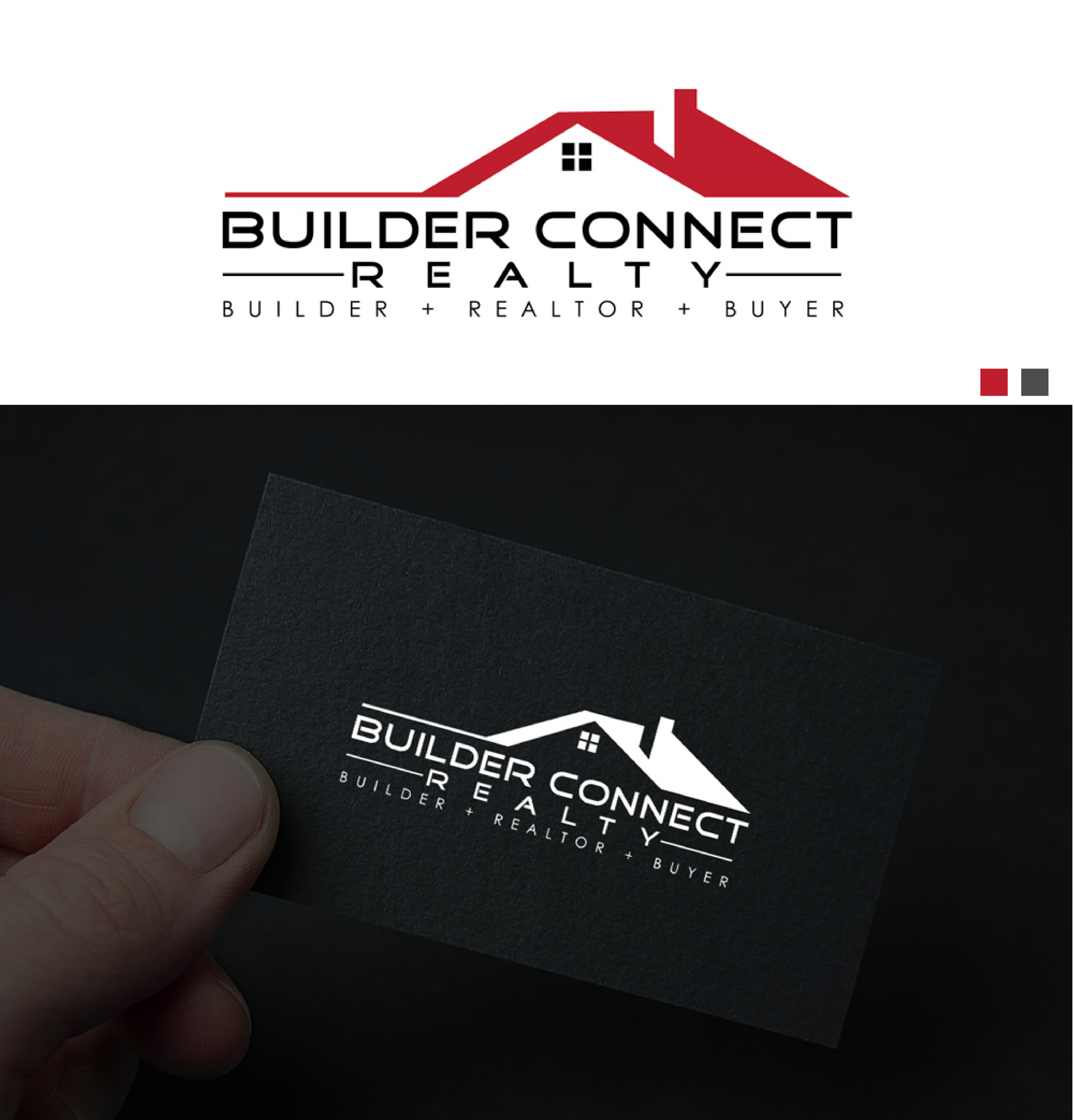 Logo Design by alex jordan 2 for Builder Connect Realty | Design #25947770