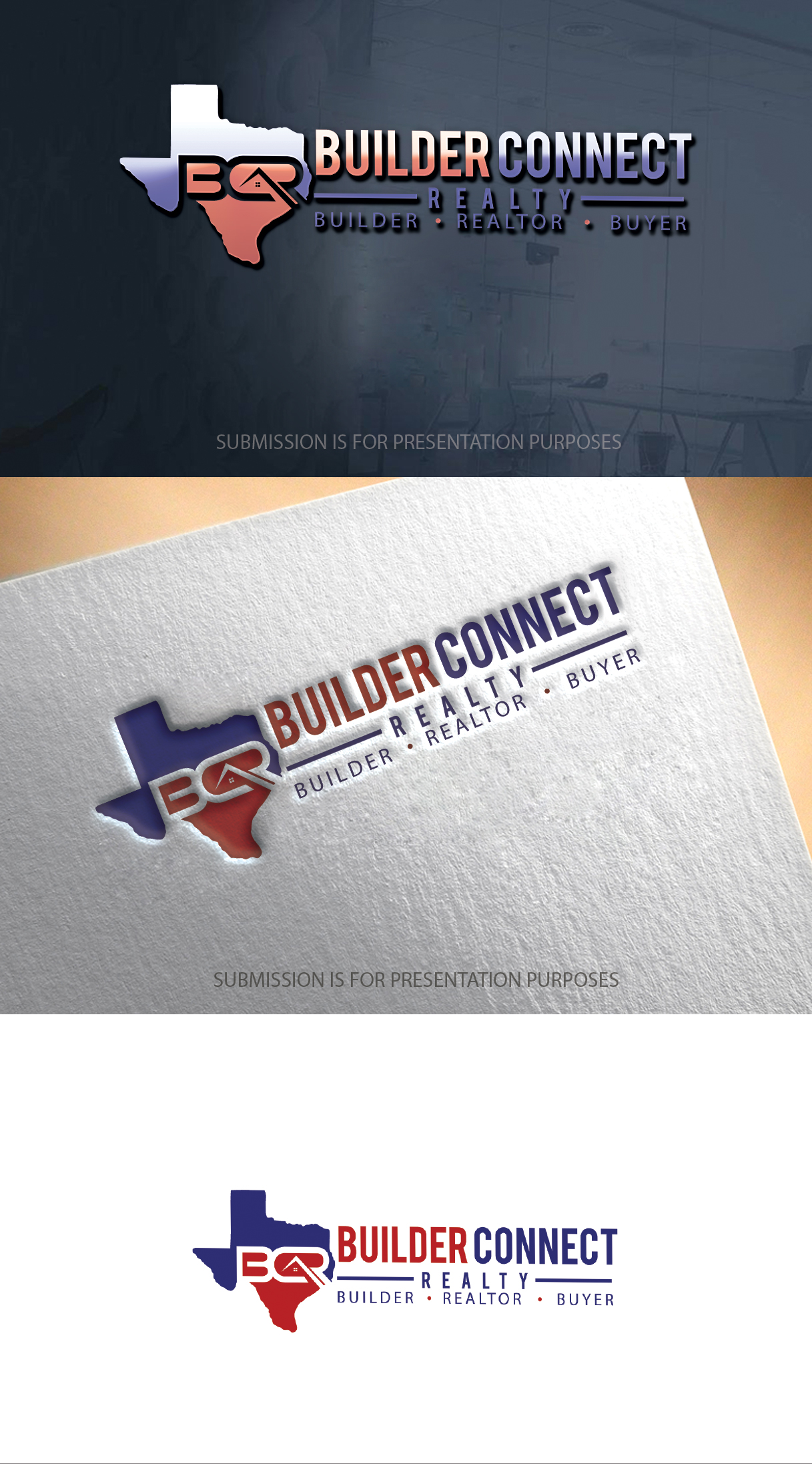 Logo Design by graphicevolution for Builder Connect Realty | Design #25866906