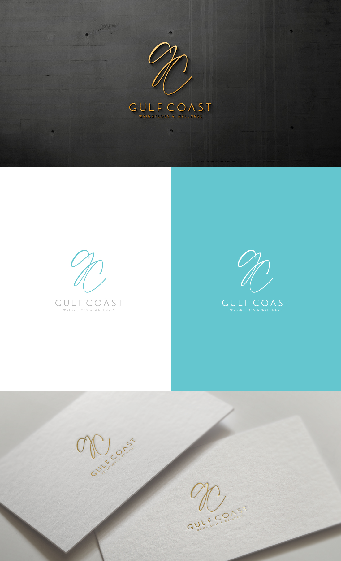Logo Design by GLDesigns for Gulf Coast Weightloss & Wellness, LLC. | Design #25863240