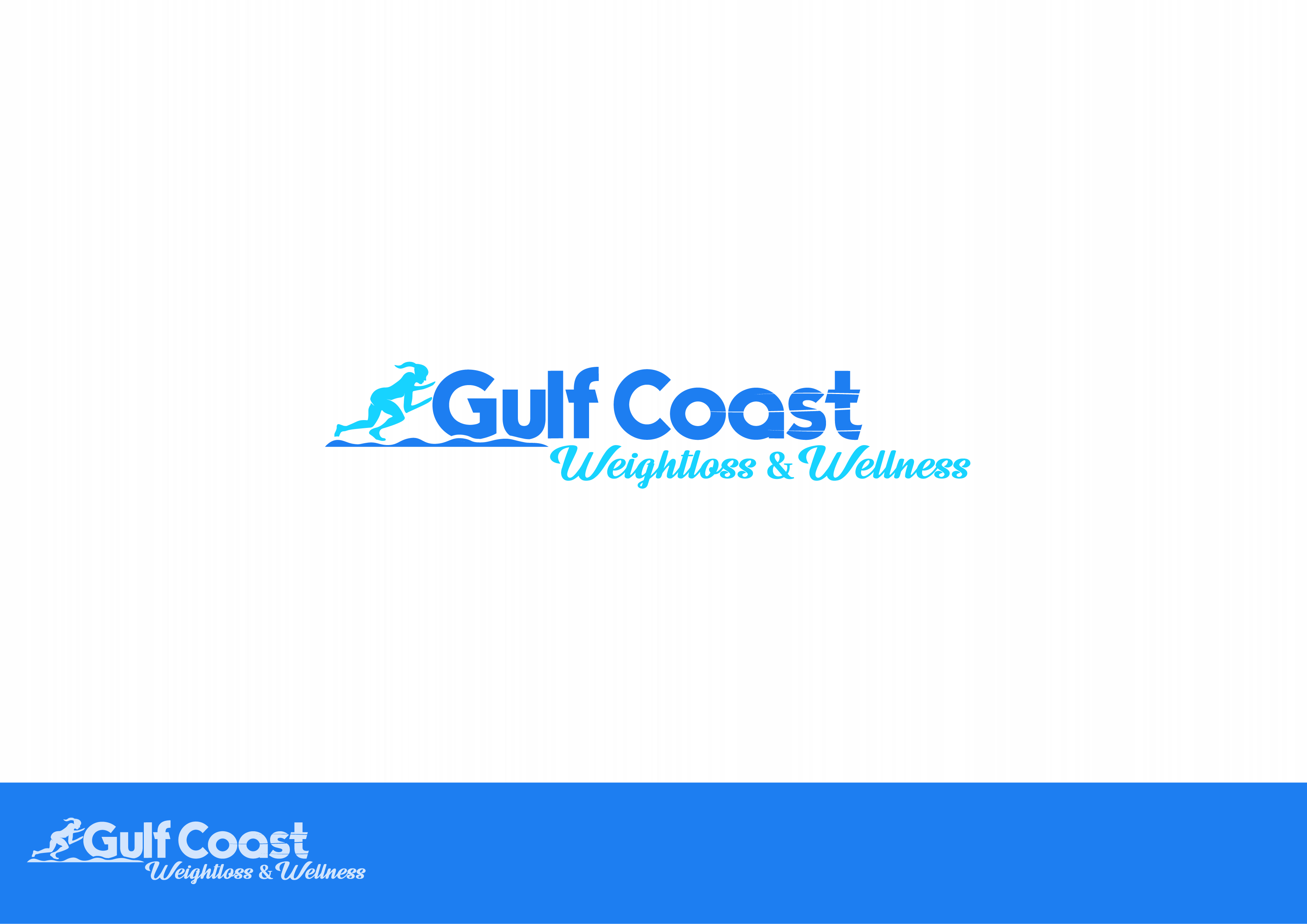 Logo-Design von dm.design für Gulf Coast Weightloss & Wellness, LLC. | Design #25864144