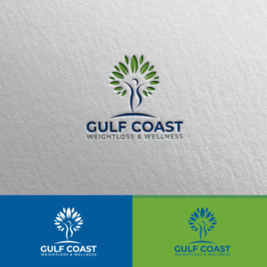 Logo Design by pinkeart for Gulf Coast Weightloss & Wellness, LLC. | Design: #25868768