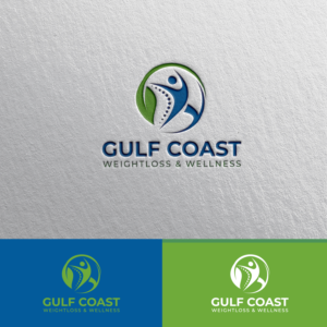 Logo Design by pinkeart for Gulf Coast Weightloss & Wellness, LLC. | Design: #25868770