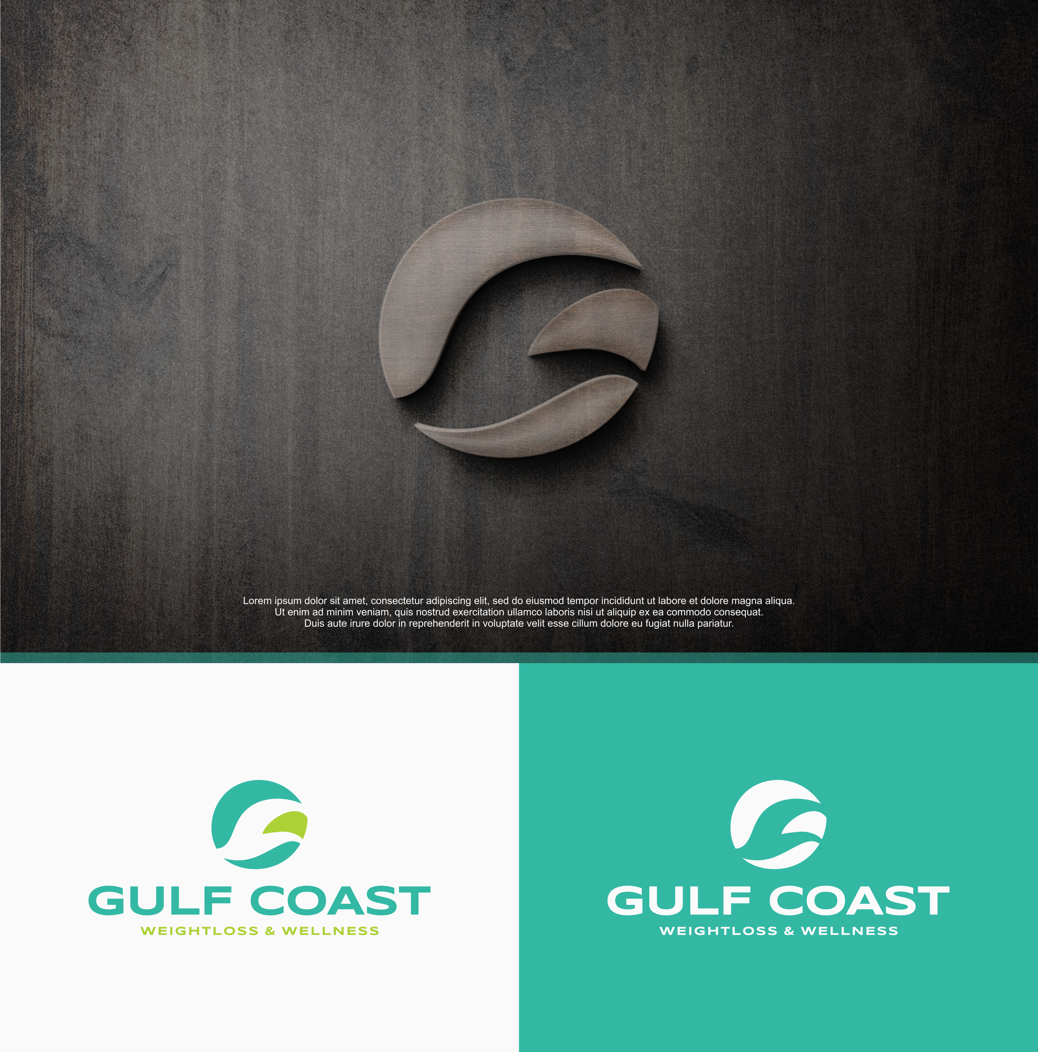 Logo Design by R!CKY for Gulf Coast Weightloss & Wellness, LLC. | Design #25879303