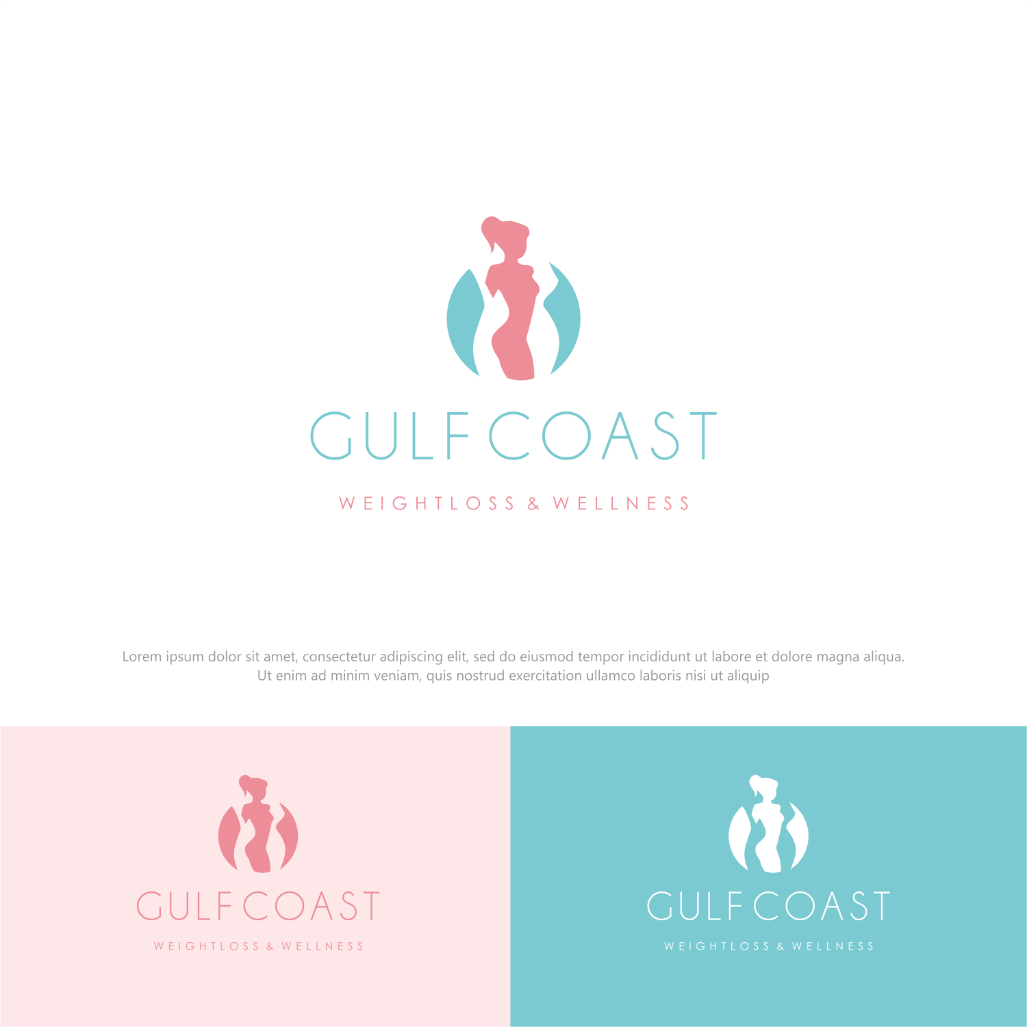 Logo Design by ThiagoB for Gulf Coast Weightloss & Wellness, LLC. | Design #25862798