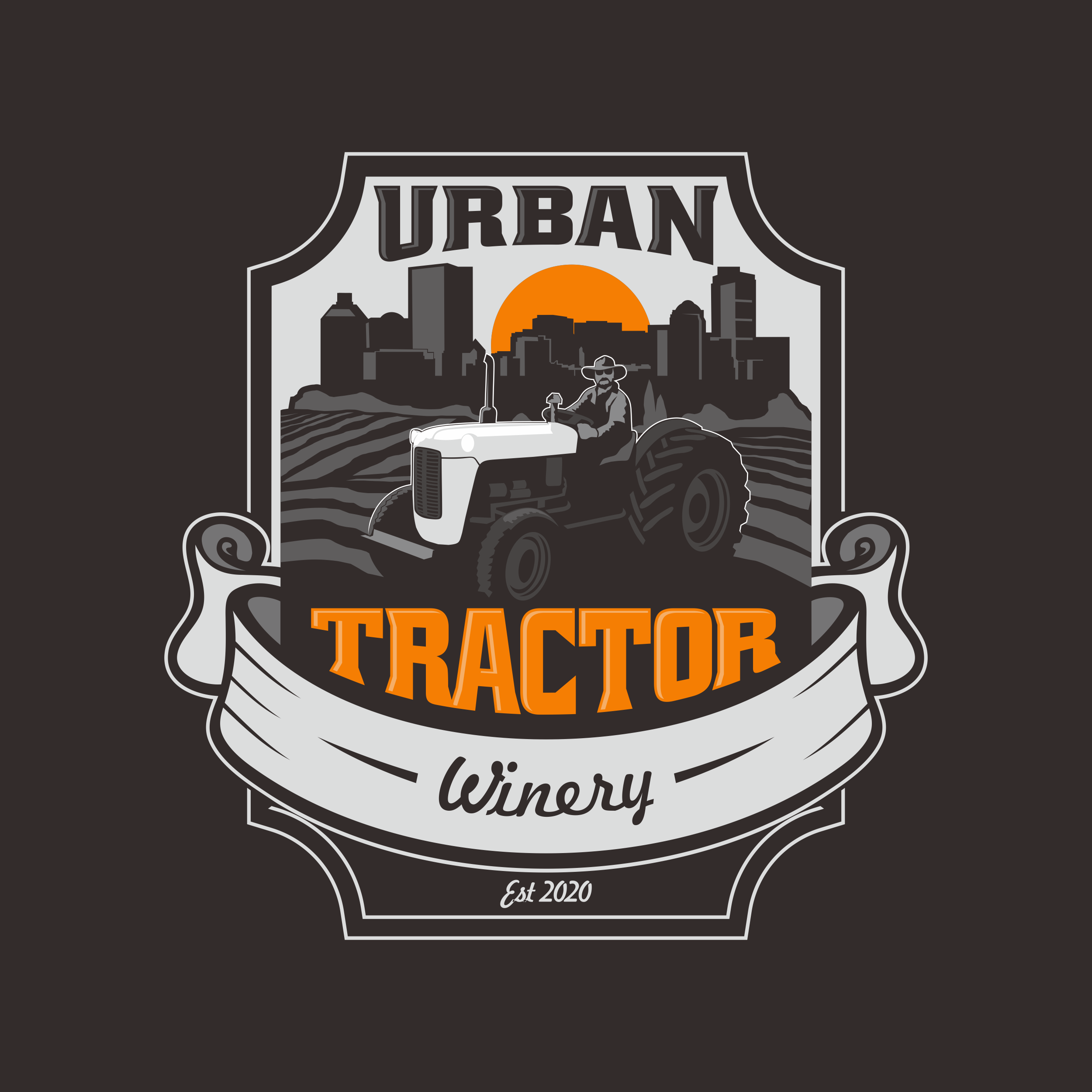 Logo Design by luckdesign for GORDON MARETZKI O/A URBAN TRACTOR FARM | Design #25866549