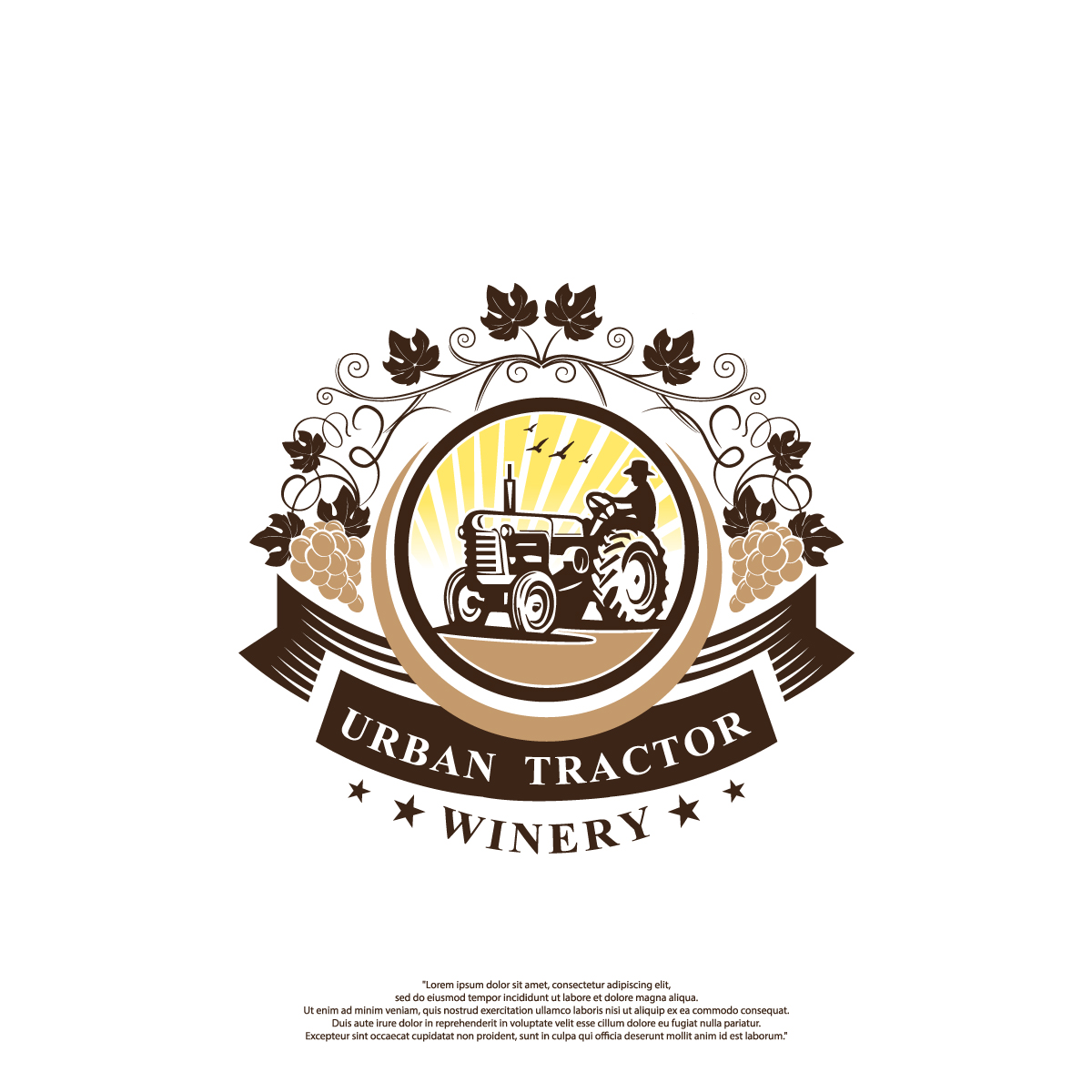 Diseño de Logo por RAMDHONU para GORDON MARETZKI O/A URBAN TRACTOR FARM | Diseño #25878001