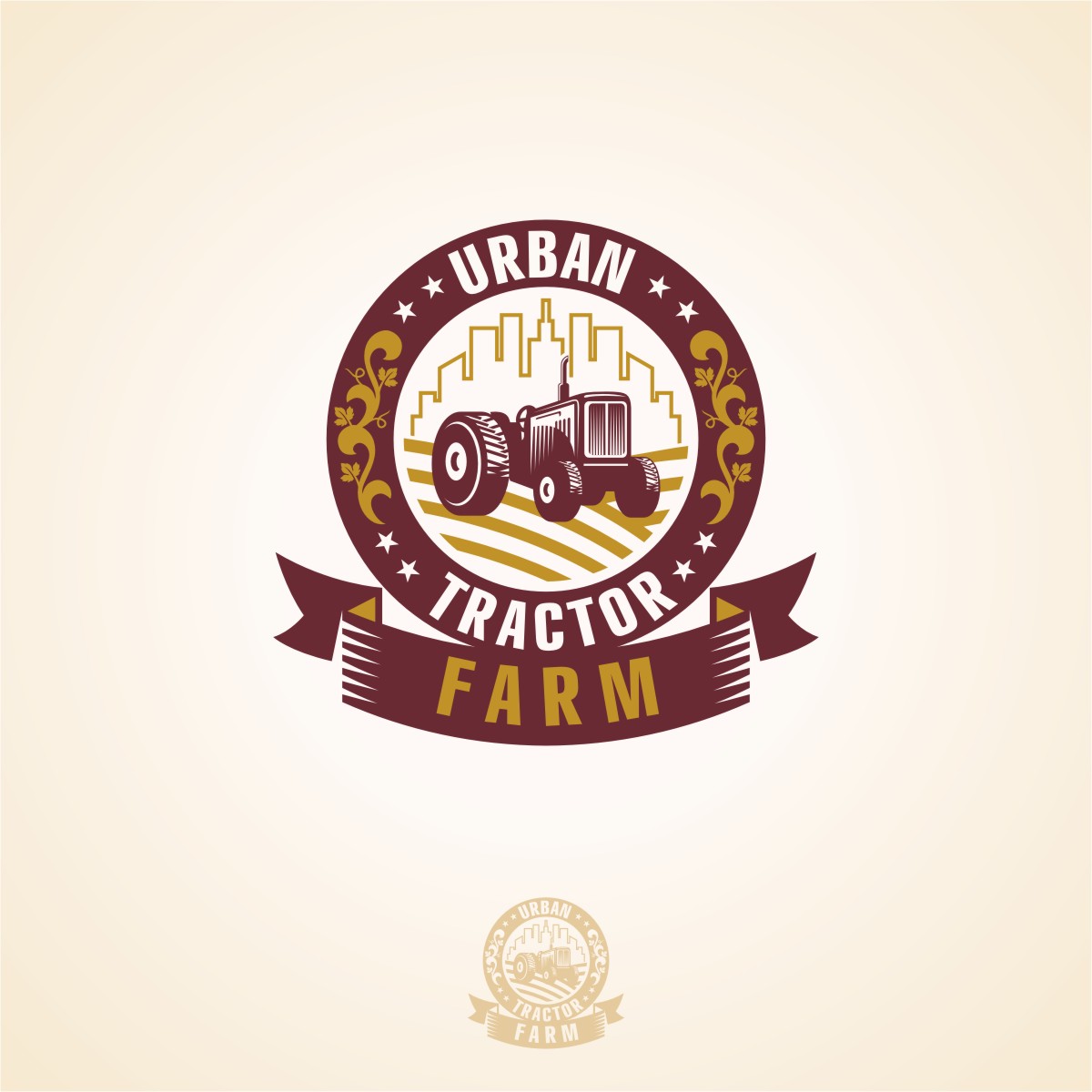 Logo Design by Ashani Bhattacharya for GORDON MARETZKI O/A URBAN TRACTOR FARM | Design #25873929