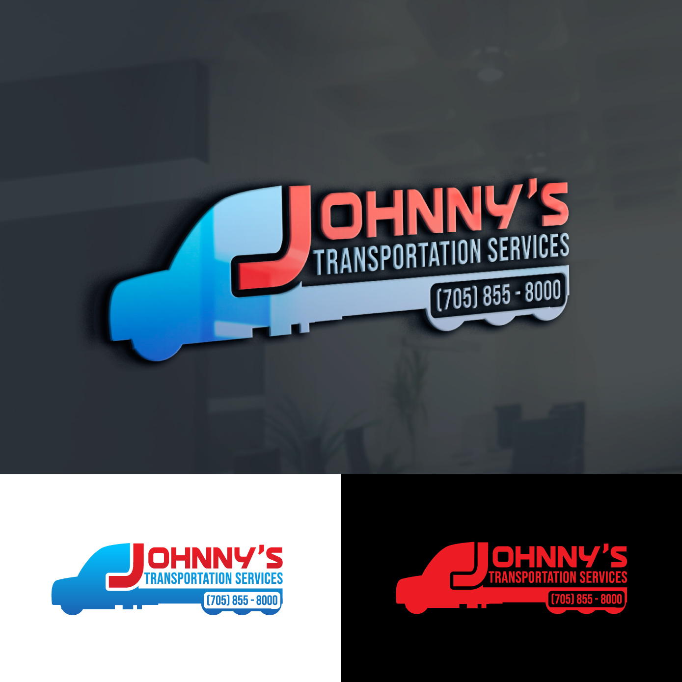 Design de Logo par Radsky17 pour Johnny's Transportion Services | Design #25869855