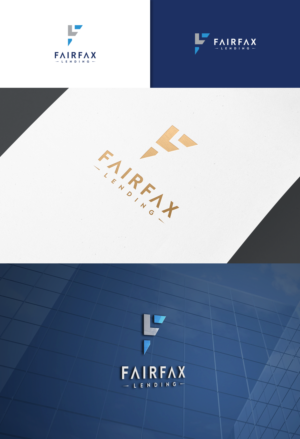 Fairfax Lending | Logo Design by Paperfox Designs