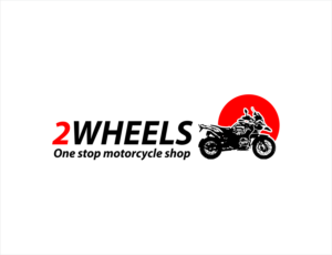 2WHEELS / 'One stop motorcycle shop' or 'one stop shop'  | Diseño de Logo por BNdesigner