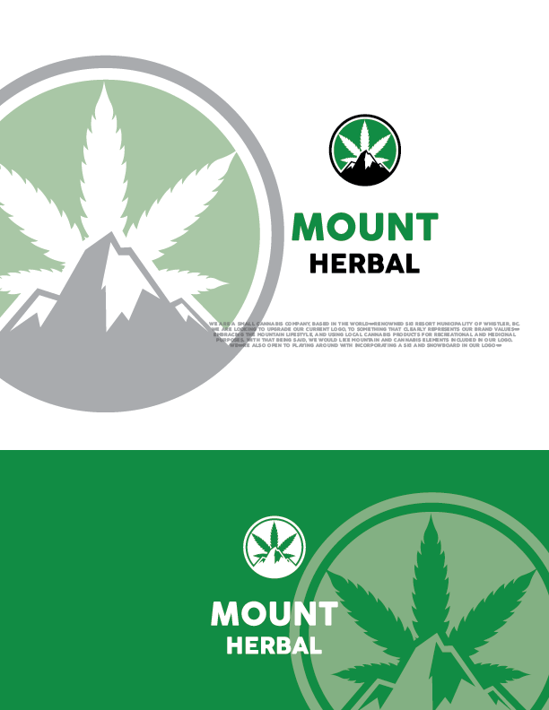 Logo Design by Branislav 0308 for Mount Herbal | Design #25874754