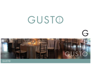 Gusto Uno or Gusto 1 | Logo Design by Nigel B
