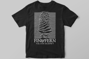 Modern restaurant uniform for fun restaurant on rustic island in Maine USA | Diseño de Camiseta por Elizaveta M