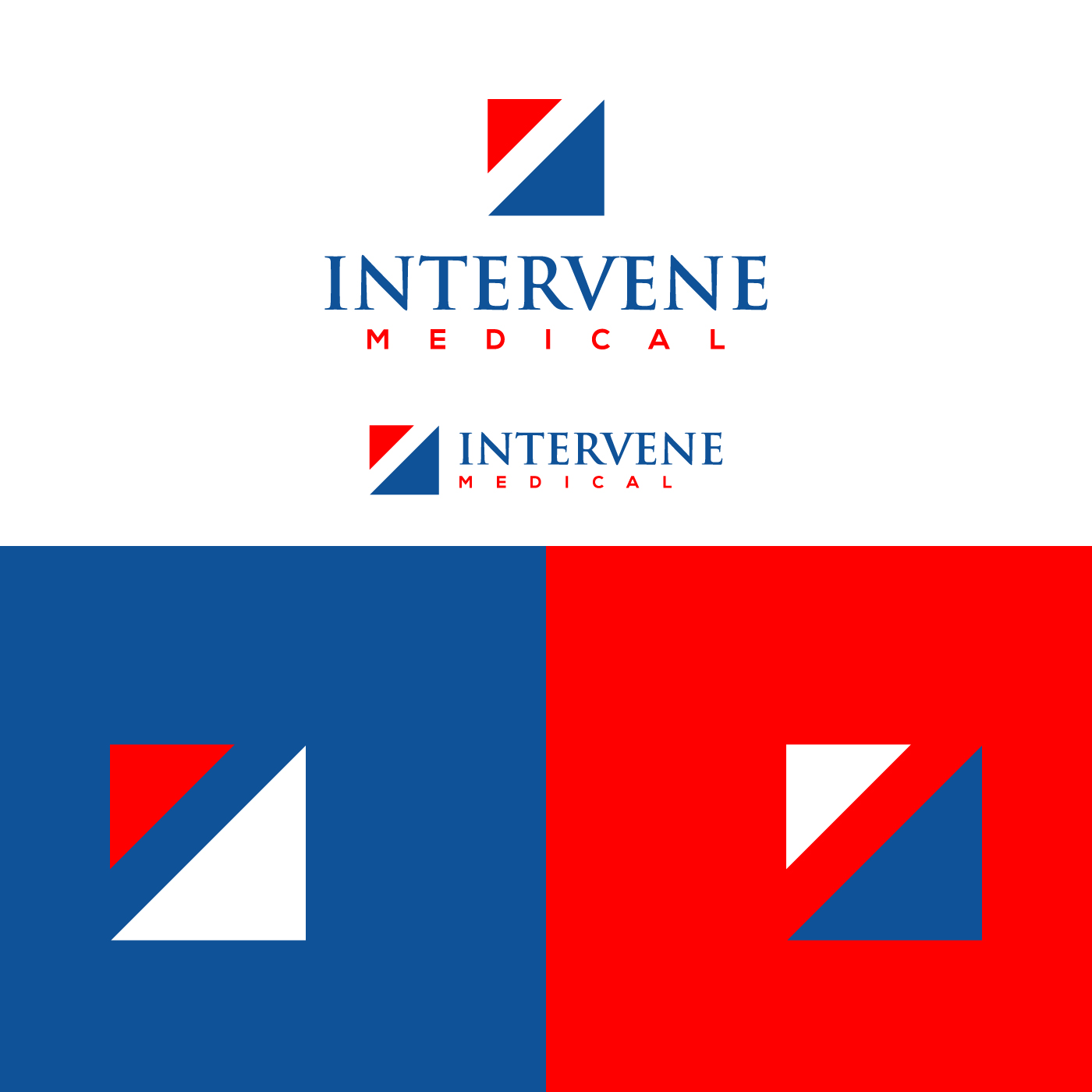 Logo Design by sangeloenriquez for Intervene Medical | Design #25864001