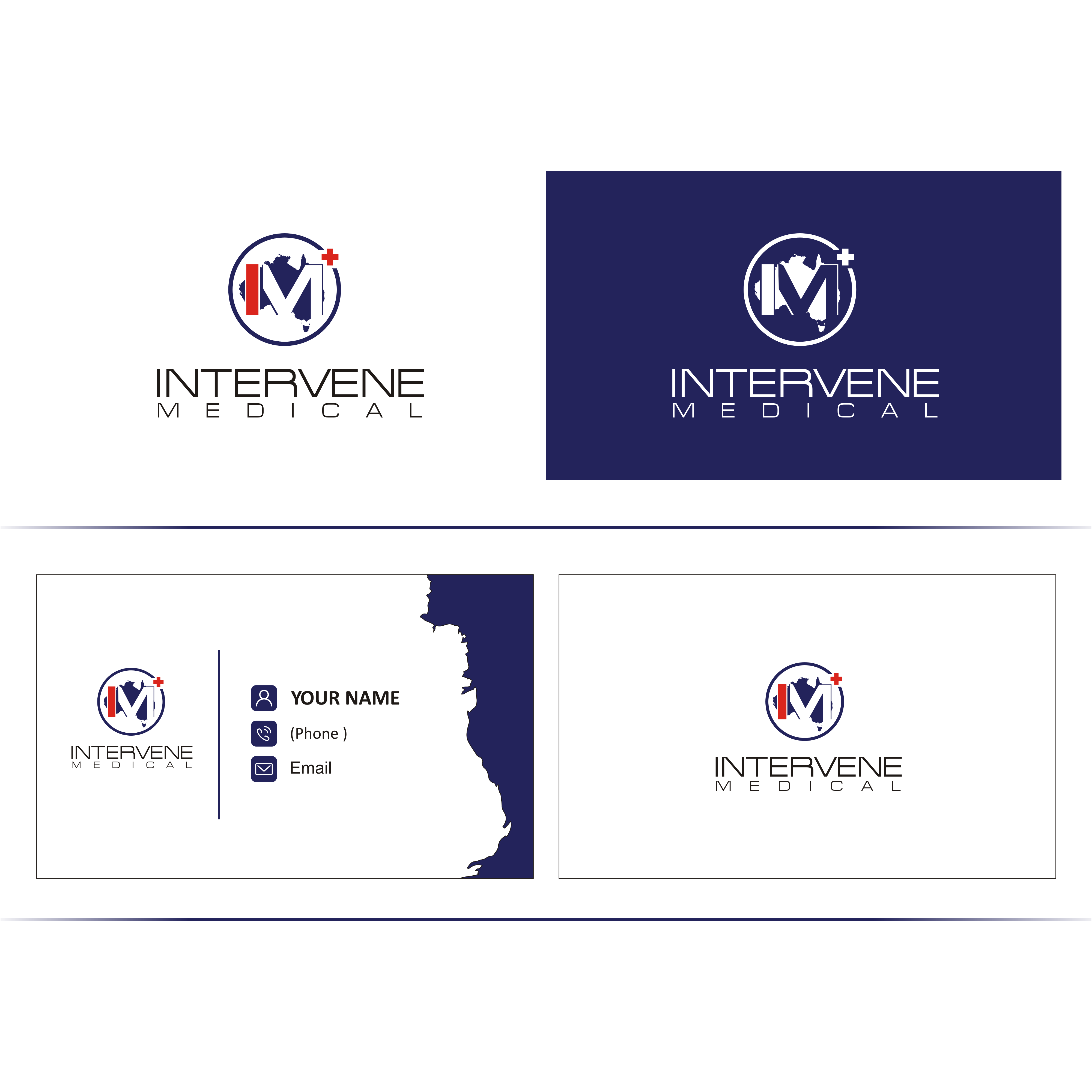 Logo Design by Hardwork for Intervene Medical | Design #25964349