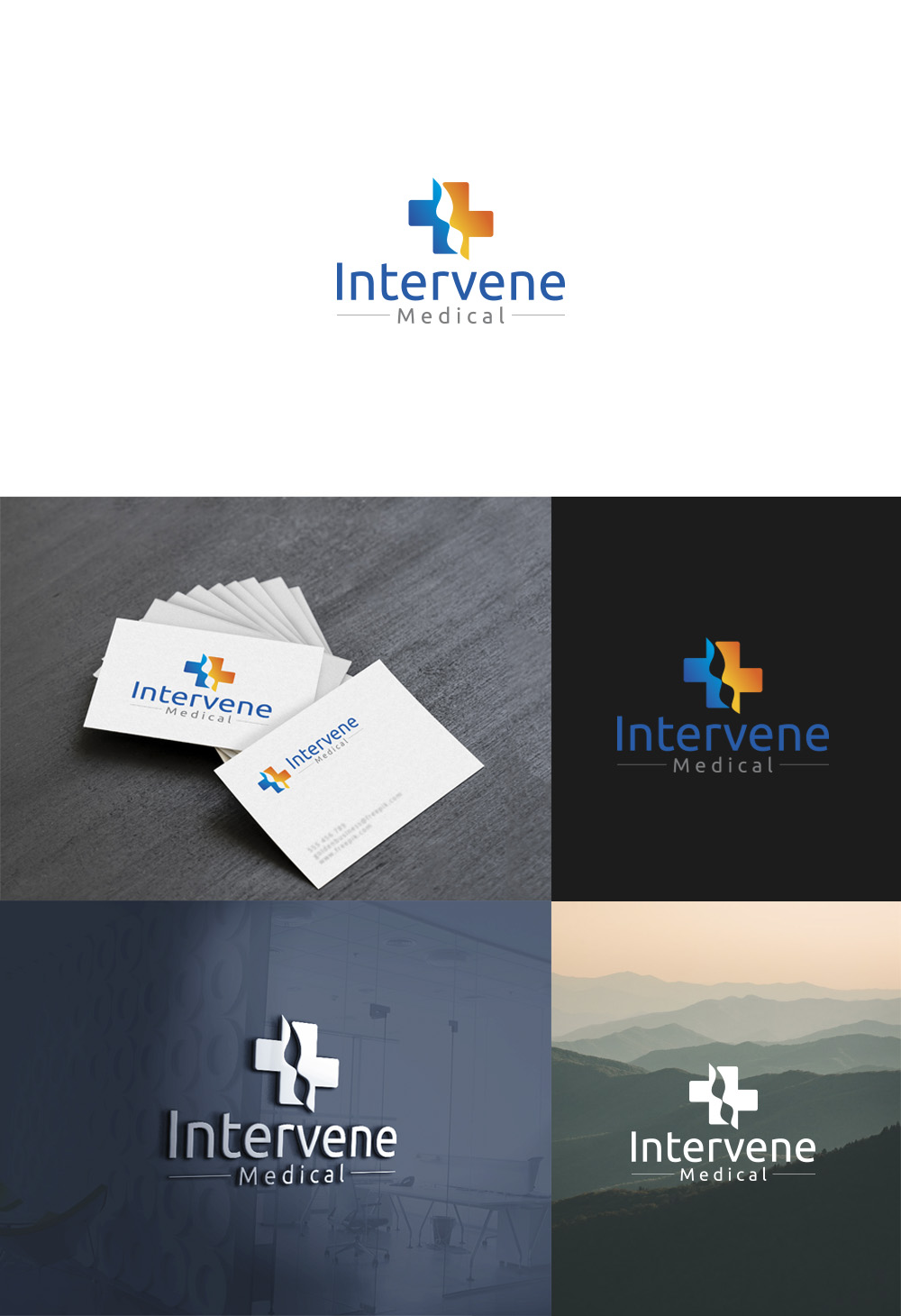 Logo Design by AL-BARAKAH for Intervene Medical | Design #25864447