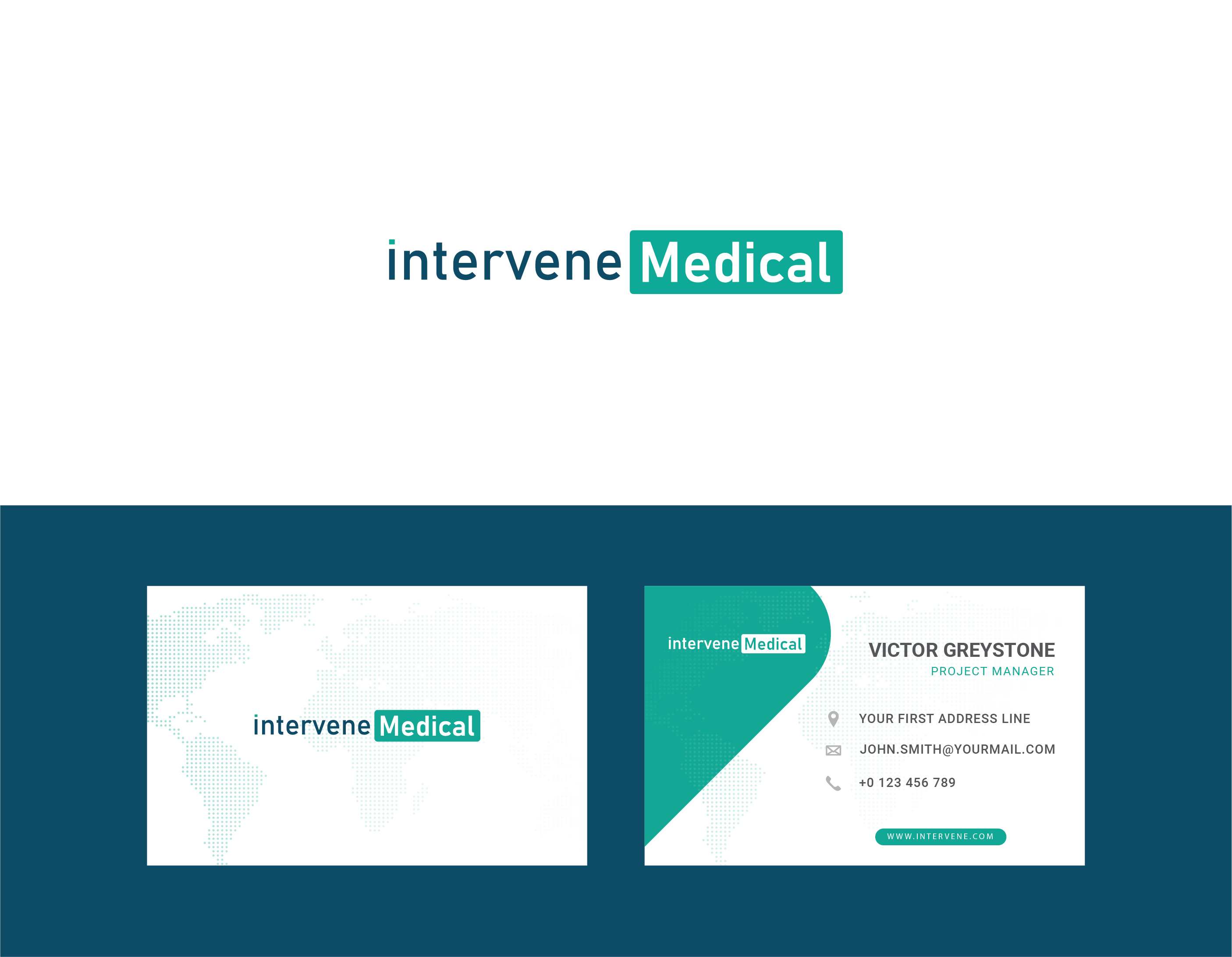 Logo Design by 4+Creative for Intervene Medical | Design #25930367