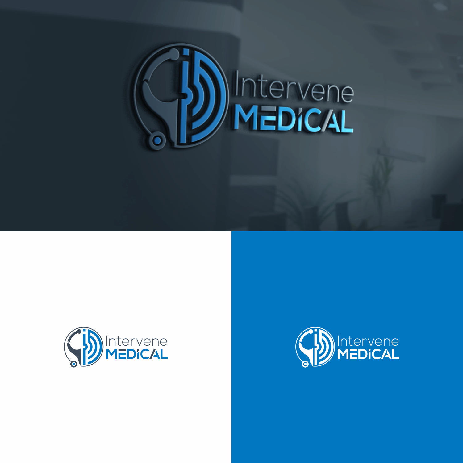 Logo Design by manah bening for Intervene Medical | Design #25863850