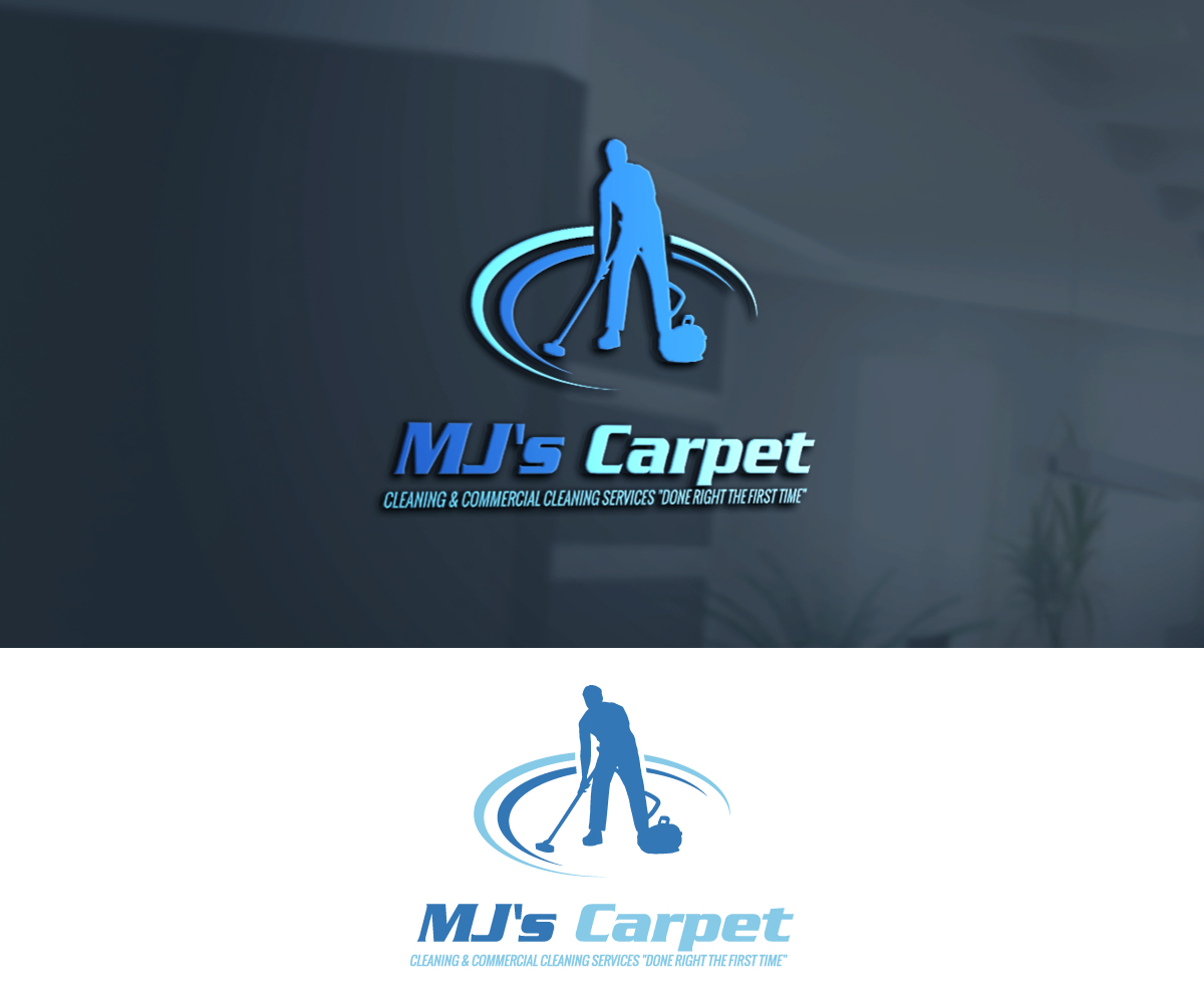 Logo Design by MaToTiPiLa for MJ's Carpet & Commercial Cleaning  | Design #25870654