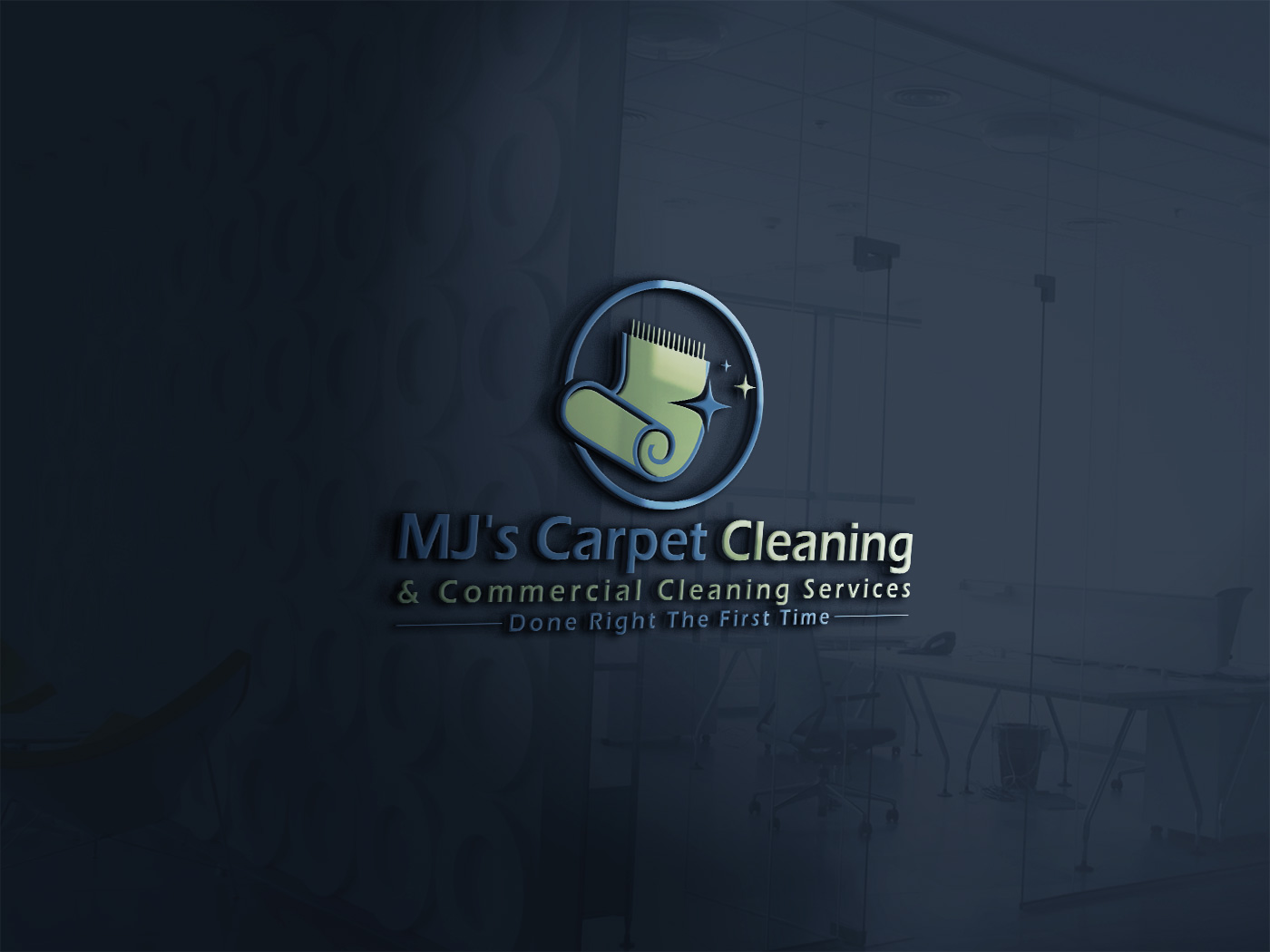 Logo Design by Deziners Zone for MJ's Carpet & Commercial Cleaning  | Design #25871971