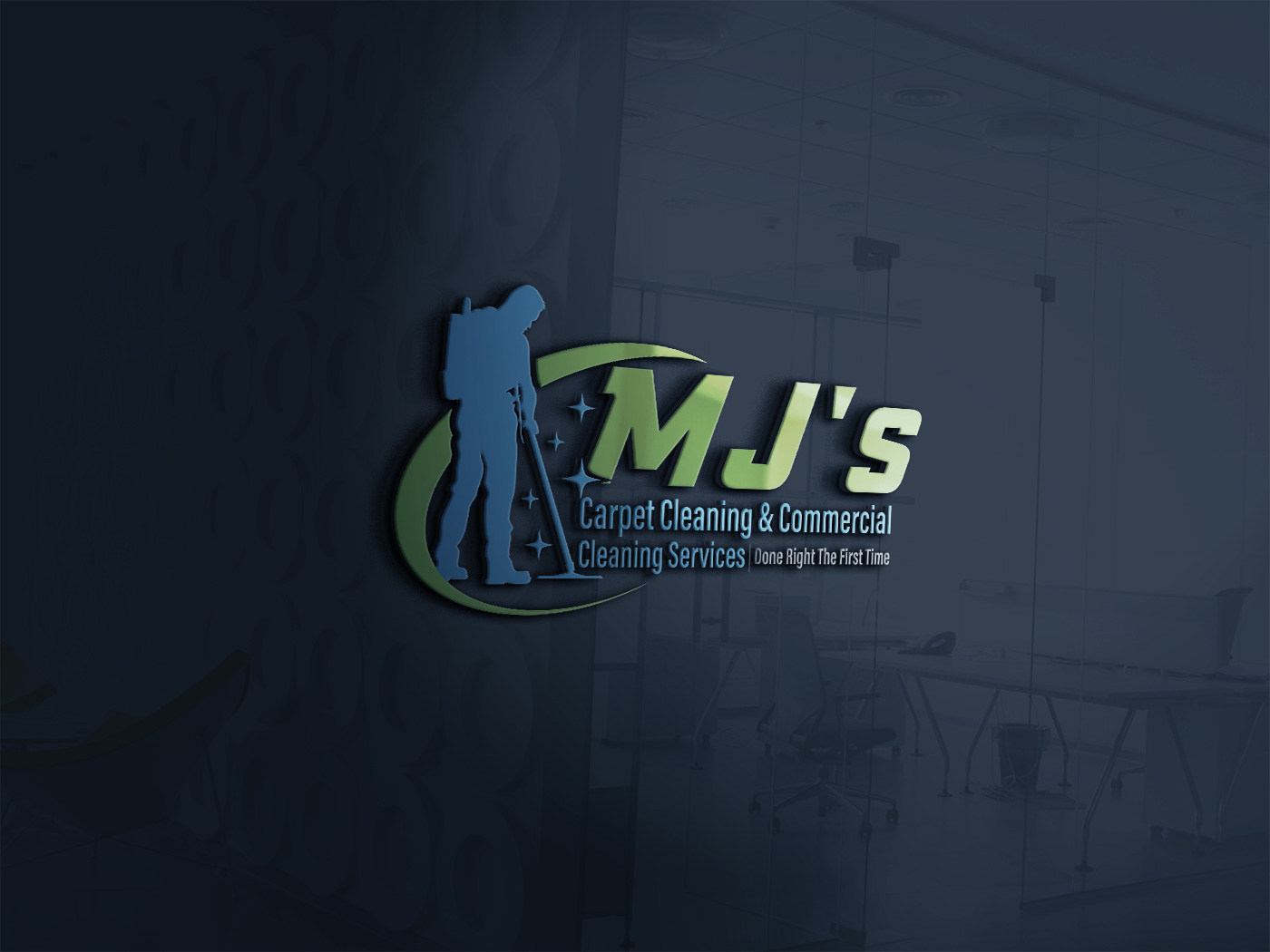 Logo Design by Deziners Zone for MJ's Carpet & Commercial Cleaning  | Design #25871976