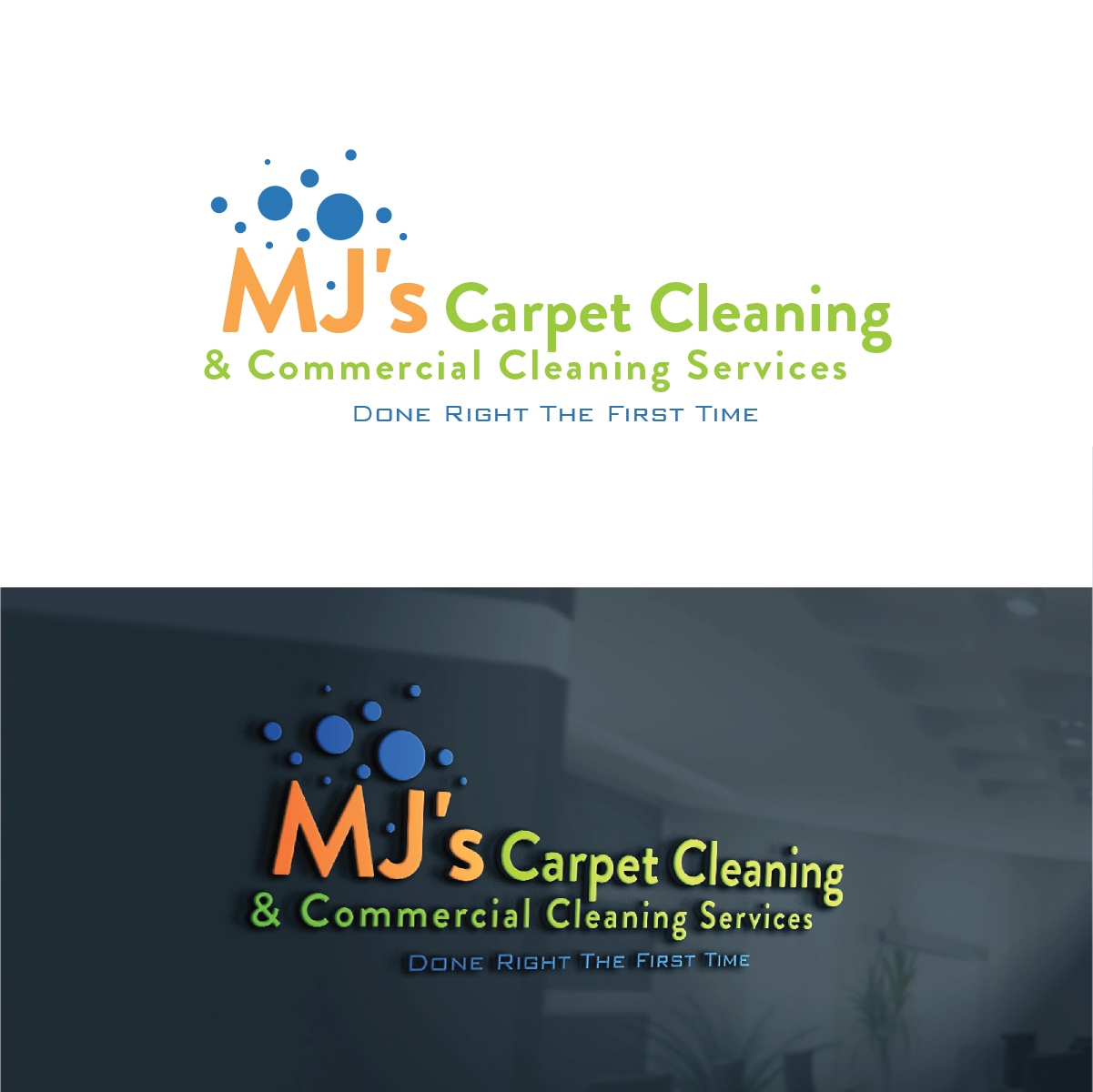 Design de Logo par Deziners Zone pour MJ's Carpet & Commercial Cleaning  | Design #25873585