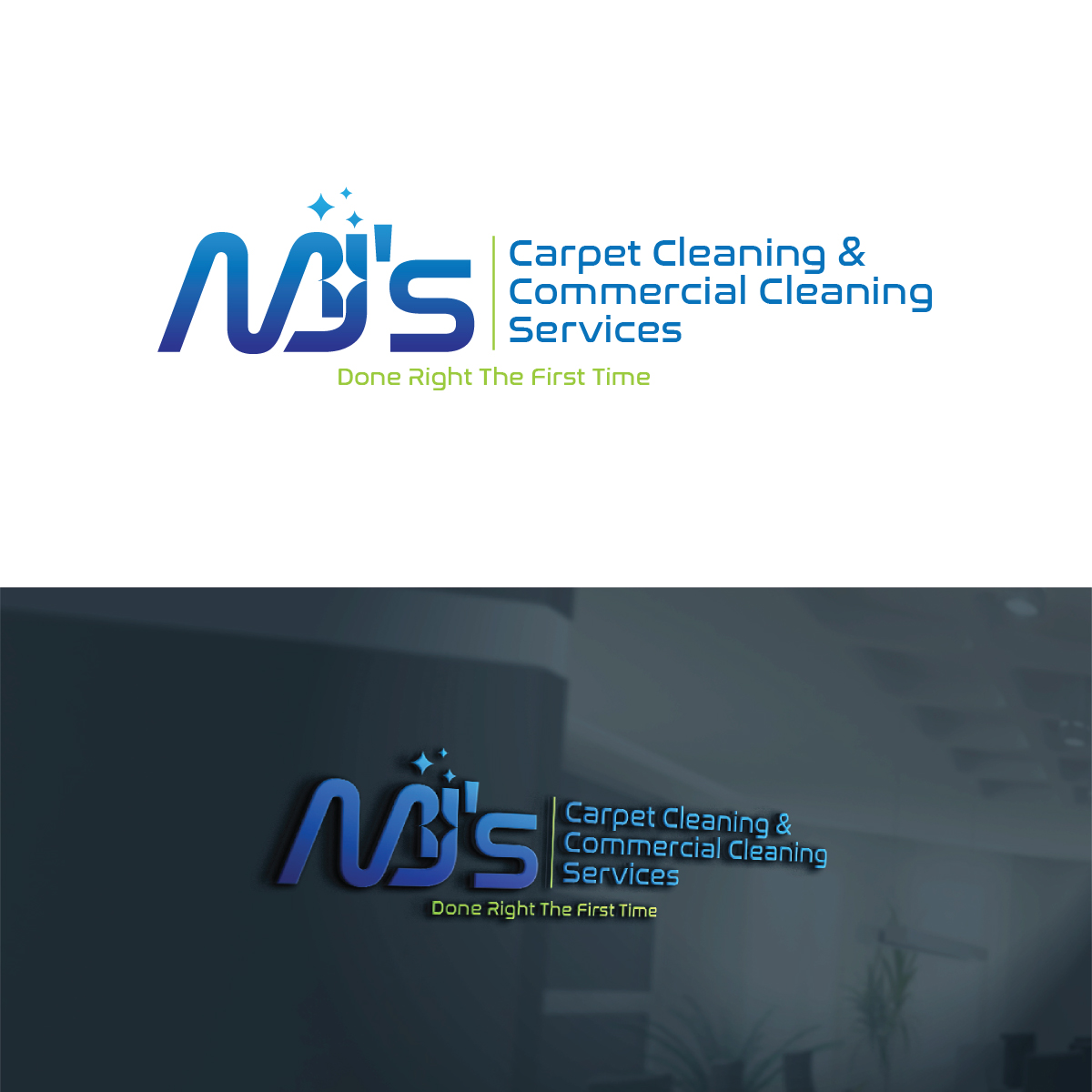 Diseño de Logo por Deziners Zone para MJ's Carpet & Commercial Cleaning  | Diseño #25873586